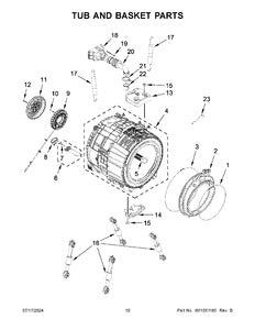 W11378552 Washer Outer Tub