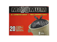 Black Garbage Bags, 31" x 42" - XPart Supply Ltd.