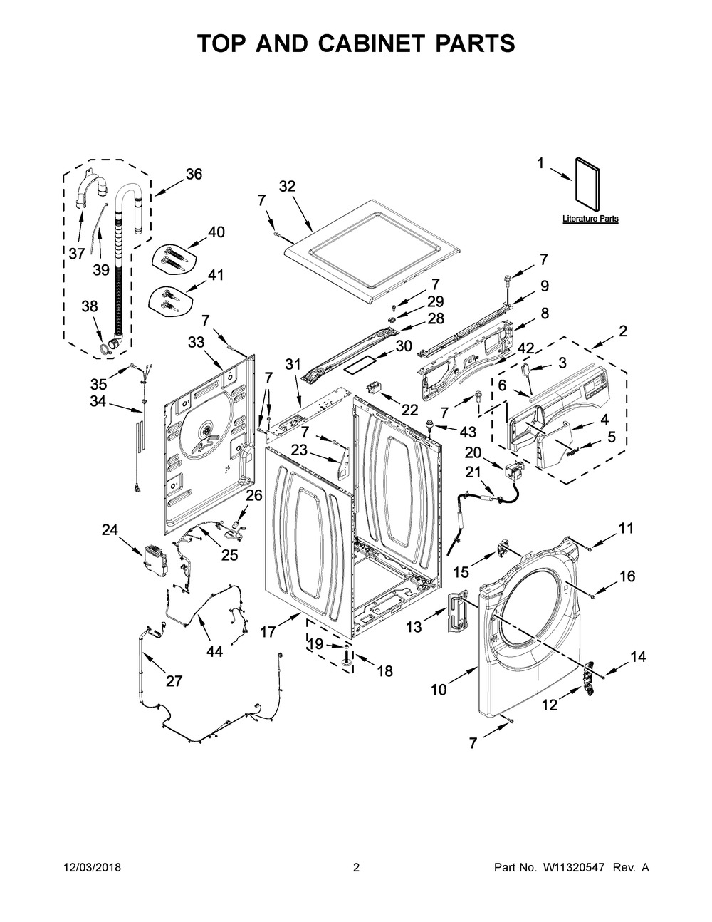 W11322903 Washer Electronic Control Board - XPart Supply