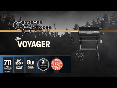Wood Pellet Grill and Smoker by Country Smokers