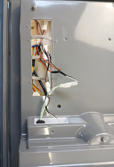 WG03A03446 Gray Ice Box Door/Gasket and Latch