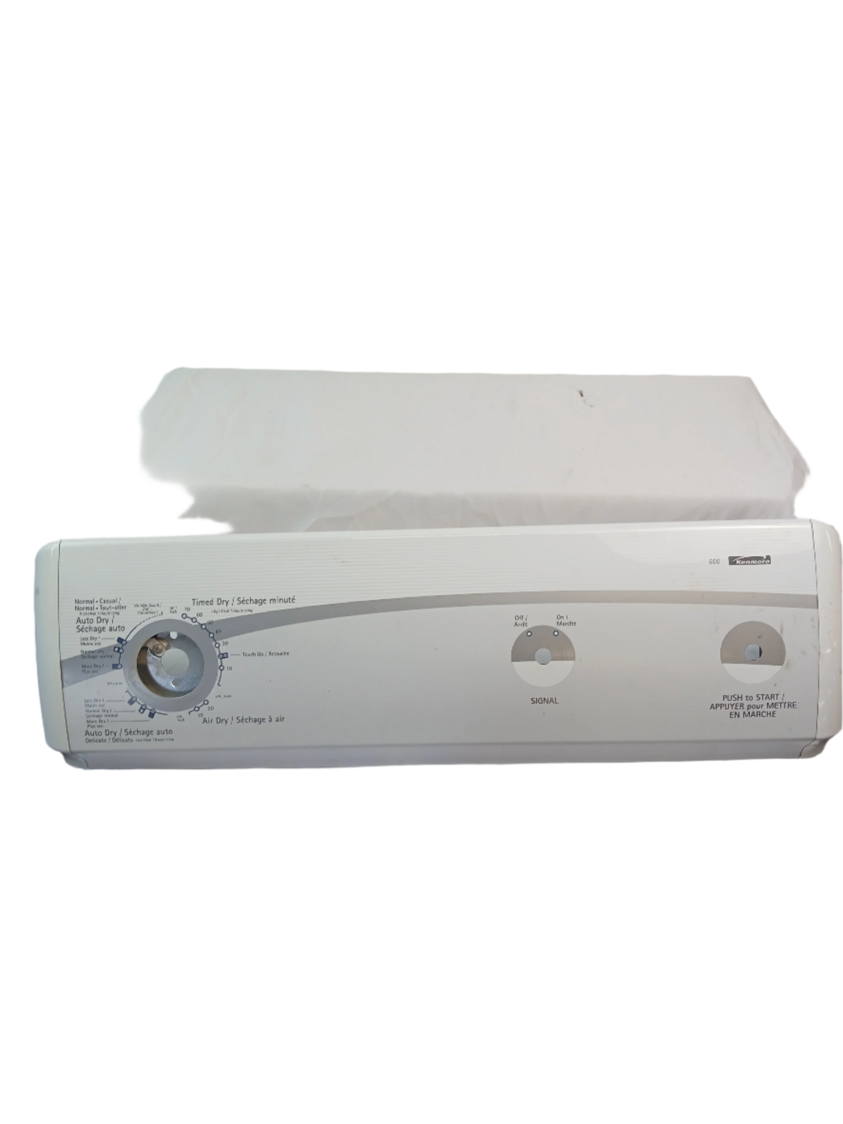 W10209565 Dryer Panel